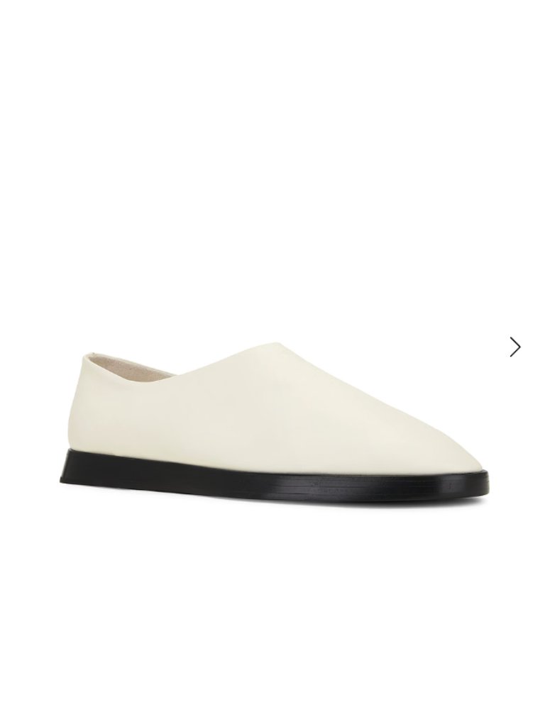 Like New Fear Of God Mule L In Lemon Cream Men's Size 43 / Us 11